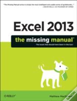 Capa do artigo Excel 2013 - The Missing Manual