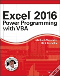Capa do artigo Excel 2016 Power Programming With Vba