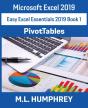 Excel 2019 Pivottables - Preview