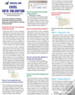 Capa do artigo Excel Data Validation Tip Card