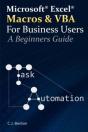 Excel Macros & Vba For Business Users - A Beginners Guide - Preview