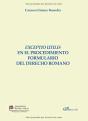 Exceptio Utilis En El Procedimiento Formulario Del Derecho Romano - Preview