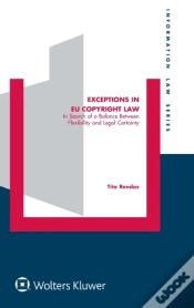Capa do artigo Exceptions In Eu Copyright Law