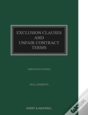 Capa do artigo Exclusion Clauses And Unfair Contract Terms