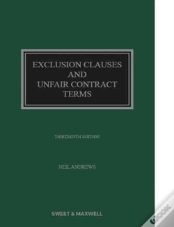Capa do artigo Exclusion Clauses And Unfair Contract Terms