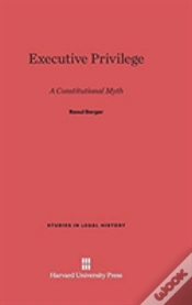Capa do artigo Executive Privilege