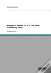 Capa do artigo Exegese 1.Samuel 13, 1-15 