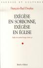Exégèse En Sorbonne, Exégèse En Église - Preview