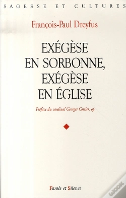 Capa do artigo Exégèse En Sorbonne, Exégèse En Église
