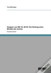 Exegese Von Mk 10, 46-52