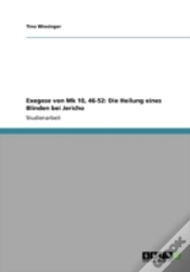 Capa do artigo Exegese Von Mk 10, 46-52