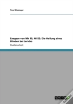 Capa do artigo Exegese Von Mk 10, 46-52