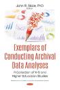 Exemplars Of Conducting Archival Data Analyses - Preview