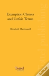 Exemption Clauses And Unfair Terms