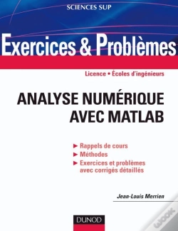 Capa do artigo Exercices Analyse Numérique Matlab ; Licence, Écoles D'Ingénieurs