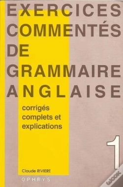 Capa do artigo Exercices Commentes De Grammaire Anglaise 1