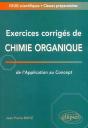Exercices Corriges De Chimie Organique : De L'Application Au Concept - Preview