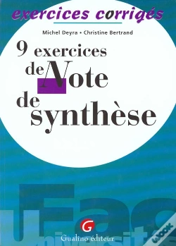Capa do artigo Exercices Corriges De Note De Synthese