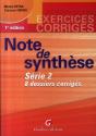 Exercices Corrigés ; Note De Synthèse ; Série 2 Et Dossiers Corrigés - Preview
