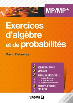 Capa do artigo Exercices D'Algèbres Et De Probabilités ; Mp/Mp*
