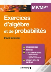 Exercices D'Algèbres Et De Probabilités ; Mp/Mp*