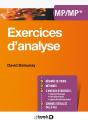 Exercices D'Analyse ; Mp/Mp* - Preview