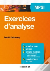 Exercices D'Analyse ; Mpsi