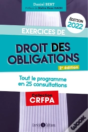Capa do artigo Exercices De Droit Des Obligations 2022 - Tout Le Programme En 25 Consultations