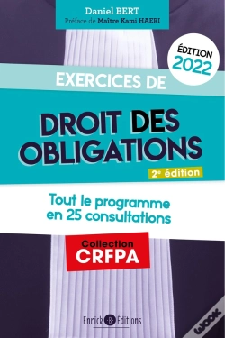Capa do artigo Exercices De Droit Des Obligations 2022 - Tout Le Programme En 25 Consultations