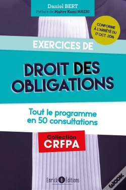 Capa do artigo Exercices De Droit Des Obligations