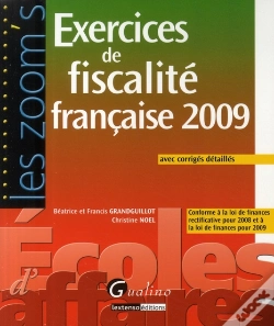 Capa do artigo Exercices De Fiscalité Française 2009