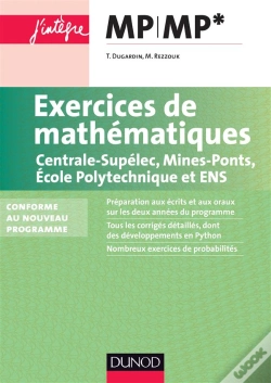 Capa do artigo Exercices De Mathématiques Mp-Mp* Pour Les Concours Polytechnique, Centrale, Mines Et Ens