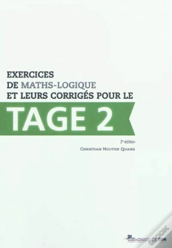 Capa do artigo Exercices De Maths-Logique Et Leurs Corriges Pour Le Tage 2