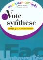 Exercices De Note De Synthese Serie 2 ; 8 Dossiers Corriges - Preview