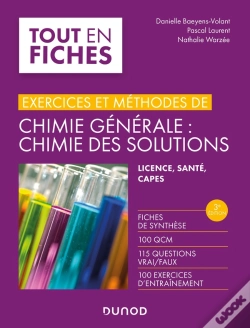 Capa do artigo Exercices Et Méthodes De Chimie Générale : Chimie Des Solutions (3e Édition)