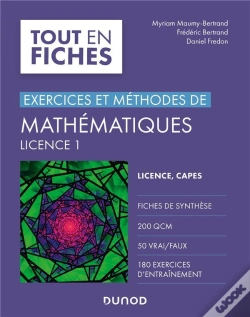 Capa do artigo Exercices Et Méthodes De Mathématiques ; Licence 1