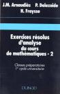 Exercices Résolus Du Cours De Mathématiques - Tome 2 - Analyse - Preview