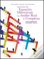 Exercícios de Equações Diferenciais Via Análise Real e Complexa