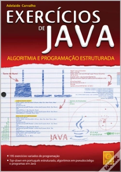 Capa do artigo Exercícios de Java Algoritmia e Programação Estruturada