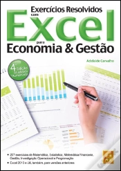 Capa do artigo Exercícios Resolvidos com Excel para Economia & Gestão