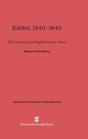 Exeter, 1540-1640 - Preview