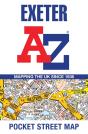 Exeter A-Z Pocket Street Map - Preview