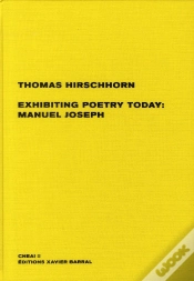 Capa do artigo Exhibiting Poetry Today : Manuel Joseph