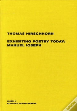 Capa do artigo Exhibiting Poetry Today : Manuel Joseph