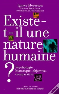 Capa do artigo Existe T-Il Une Nature Humaine ; Psychologie Historique, Objective Et Comparative