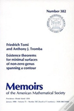 Capa do artigo Existence Theorems For Minimal Surfaces Of Non-Zero Genus Spanning A Contour