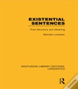 Capa do artigo Existential Sentences