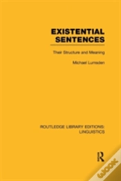 Capa do artigo Existential Sentences