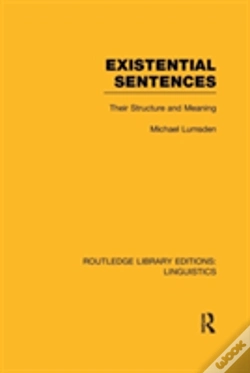 Capa do artigo Existential Sentences