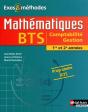 Exos & Méthodes : Mathématiques ; Bts Cg ; 1re Et 2e : Livre De L'Élève (Édition 2015) - Preview